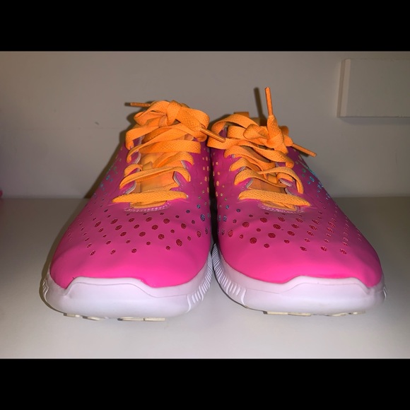 Nike Free Run 5.0 - Youth Girls Running Shoes - Picture 7 of 9